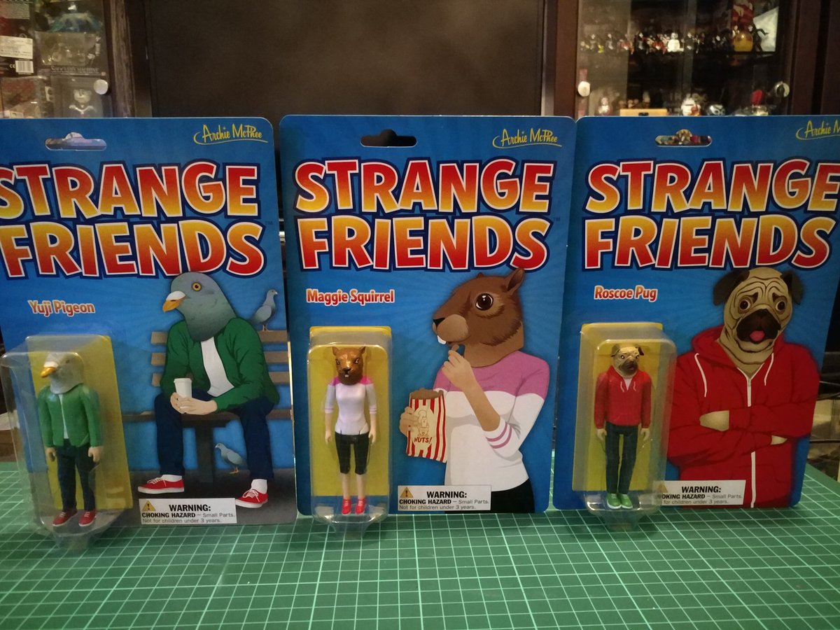 Shockercombatan's tweet photo. "I'm not strange, 
     I'm limited edition."

- Spend your life doing strange things with weird people.

#ArchieMcPhee #strangefriends https://t.co/wUaURYHSuq