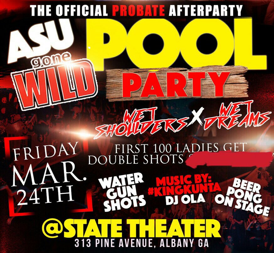 coolnationASU23's tweet image. #AsuPoolParty 
#ProbateAfterParty 
#MakeASULitAGAIN 

We doing this for the CULTURE
***Whole School In Attendence***
FRIDAY STATE THEATRE !