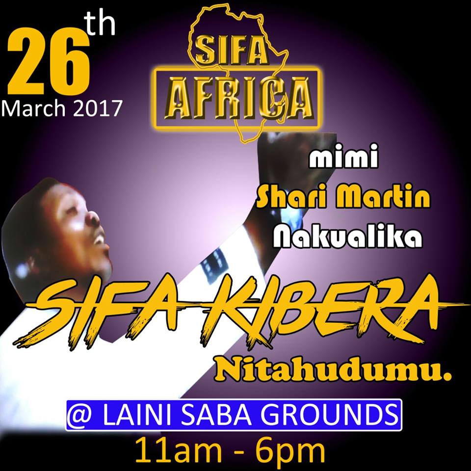 CityMegaChurch's tweet photo. The famous Shari Martins will also be ministering live at the #SifaKibera This Sunday 926th 2017 at the Laini Saba Grounds from 11am to 6pm https://t.co/aHSaPHveb1