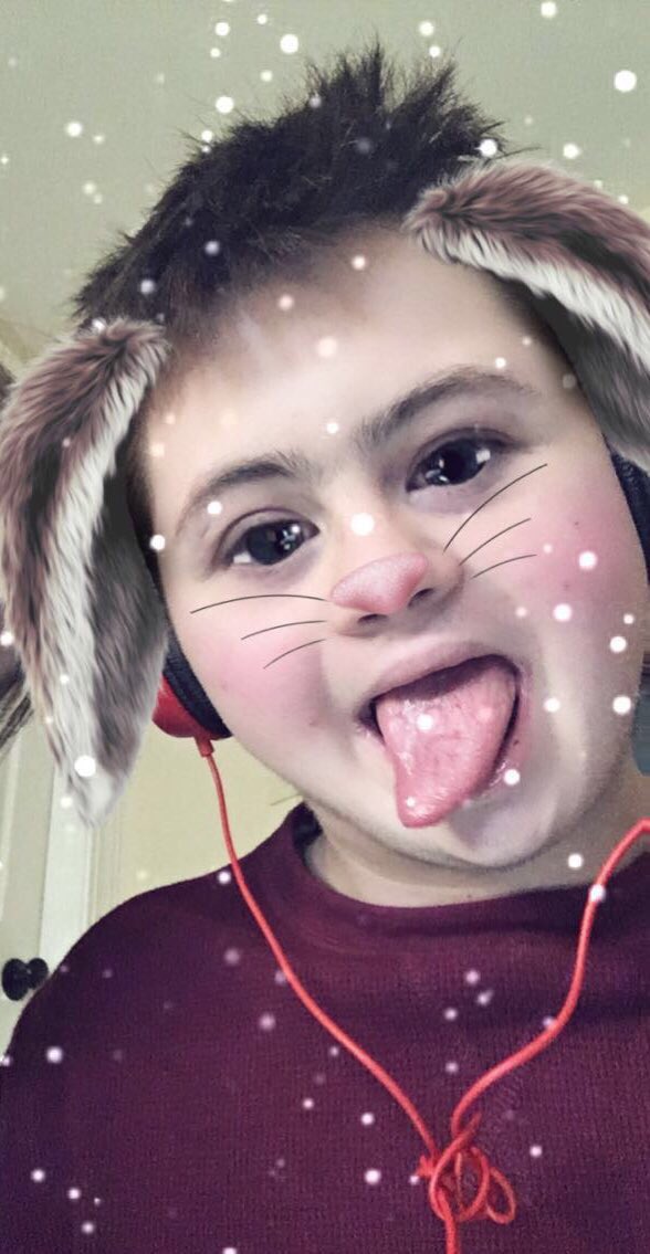 KALElGH's tweet photo. it's world down syndrome day so you already know i gotta show some love to my boy since day 1 💪🏻 https://t.co/Z1bye5GNEI