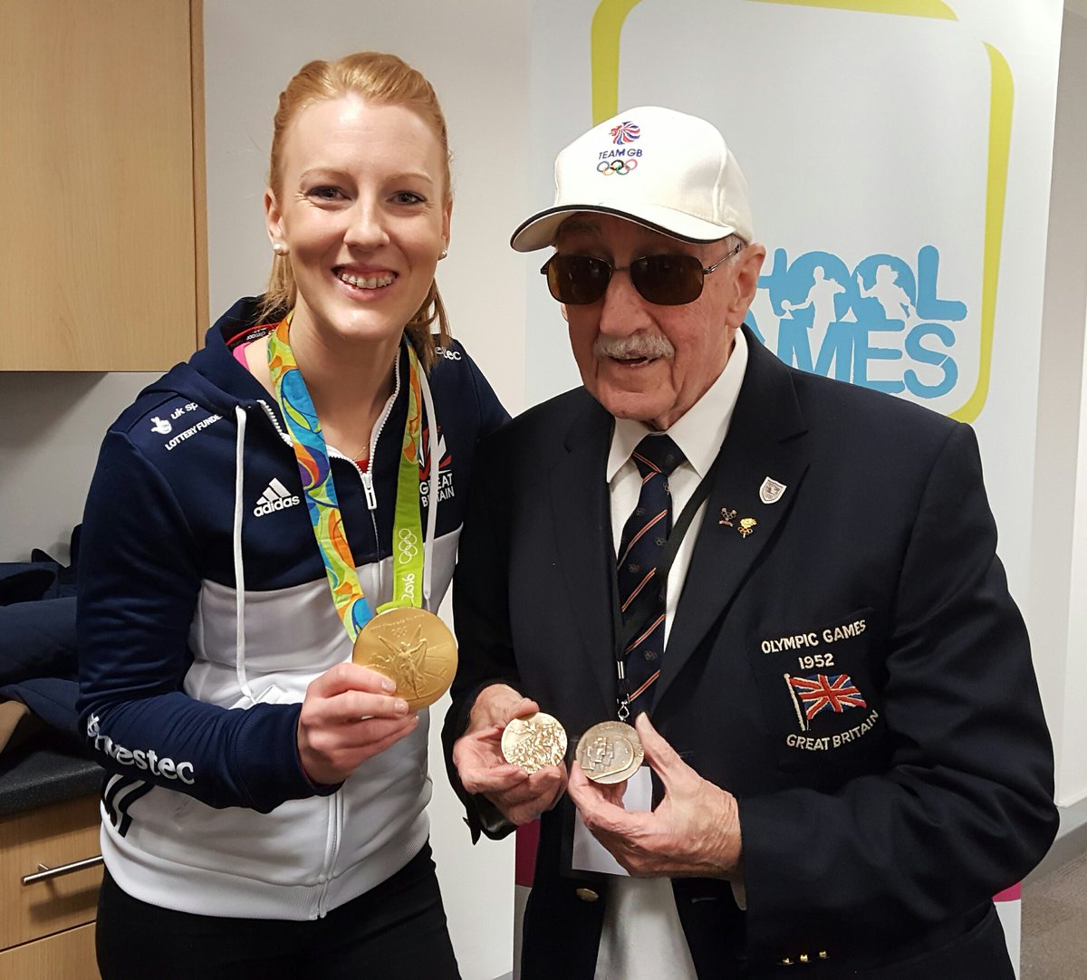 viverarma's tweet photo. Olympic stars at the #gmschoolgames @GreaterSport @NicolaWhite28 https://t.co/TOWG7IAFQs