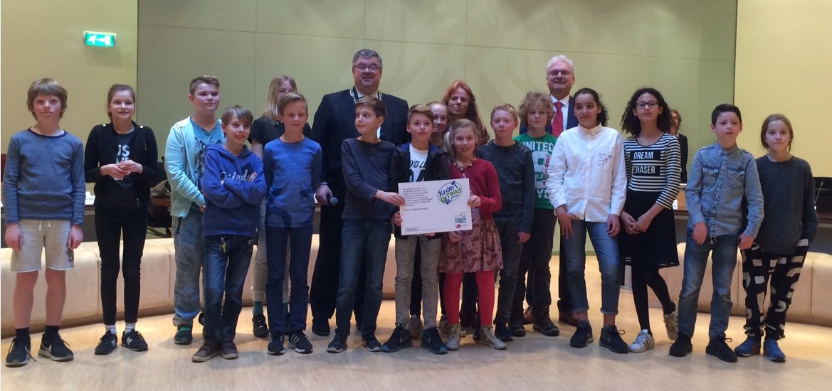 Mooie plannen van de kinderraad over het verminderen van plastic soup in <a href="/gem_nijmegen/">Gemeente Nijmegen</a> Goed gedaan allemaal! #plasticsoup #kinderraad