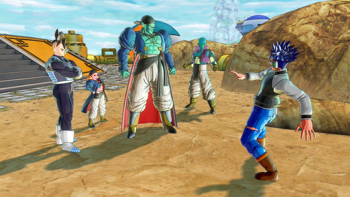 SSDSanDisk's tweet photo. #DragonBallXenoverse2 accueille son 3e #DLC qui ajoute 3 personnages,
3 quêtes parallèles, 5 techniques & 4 costumes ! #DBZ #TrunksDuFutur https://t.co/HkhE5XpcF5