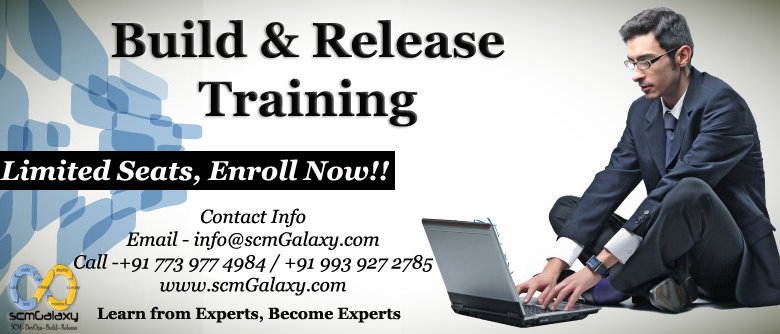 LearnDevOps1's tweet photo. Online and Classroom Build and Release Training β #scmGalaxy
Limited Seats, Enroll Now!!
Events - https://t.co/Rvd1oiwjbX
#BuildandRelease https://t.co/jlBWAKZglU