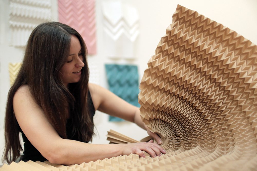 London's 'Queen of Origami' <a href="/Foldability/">Kyla McCallum</a> discusses her craft: port-magazine.com/design/londons…