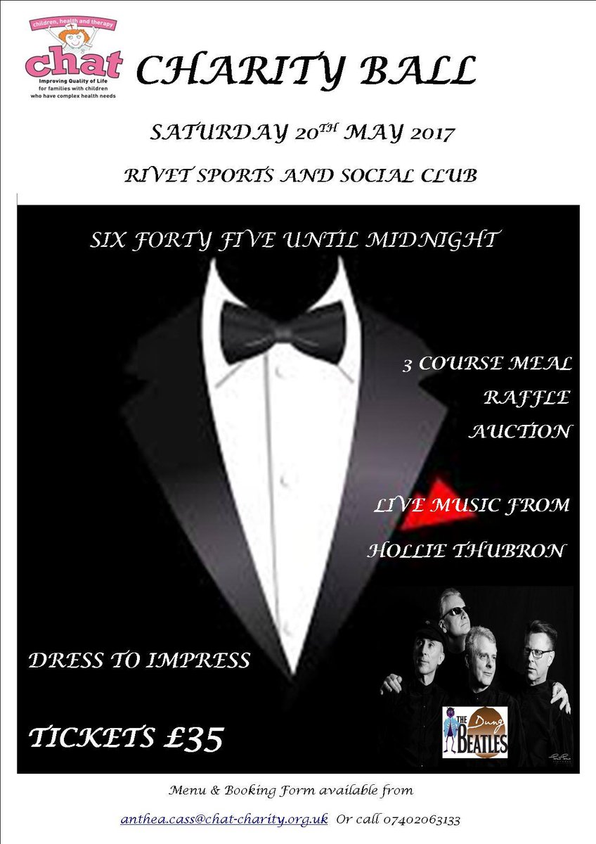 chatcharity1's tweet photo. Tickets are selling fast .. https://t.co/irbBlaWxS8