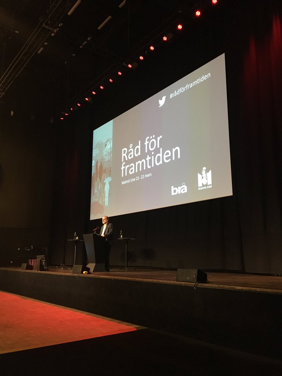 Sigrun62's tweet photo. Så startar konferensen i Malmö #rådförframtiden https://t.co/iAkpKePpcY