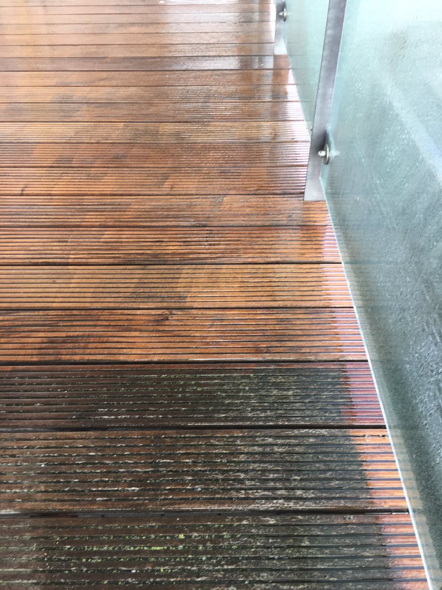 DavidArthan's tweet photo. Being 'jet-washer man' must be so satisfying.  I never tire of seeing the impact a good blast can make 👍 #result #transformed https://t.co/KGbgtOETRh