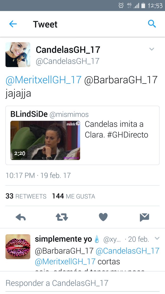Ahora te ries...pero anda que en su dia le echaste cojones a decirmelo en la cara... falsa y envidiosa! Lo tienes todo! 👌👏<a href="/CandelasGH_17/">CandelasGH_17</a>