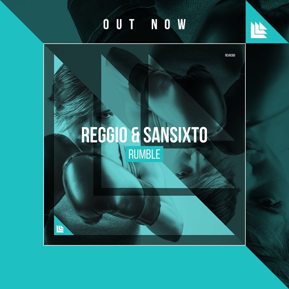 REGGIOmusic's tweet photo. 'Rumble' w/@sansixtomusic is out now on @RevealedRec !! 

Download/Stream: https://t.co/GfK7ex1Hts https://t.co/oOg24WxMQb