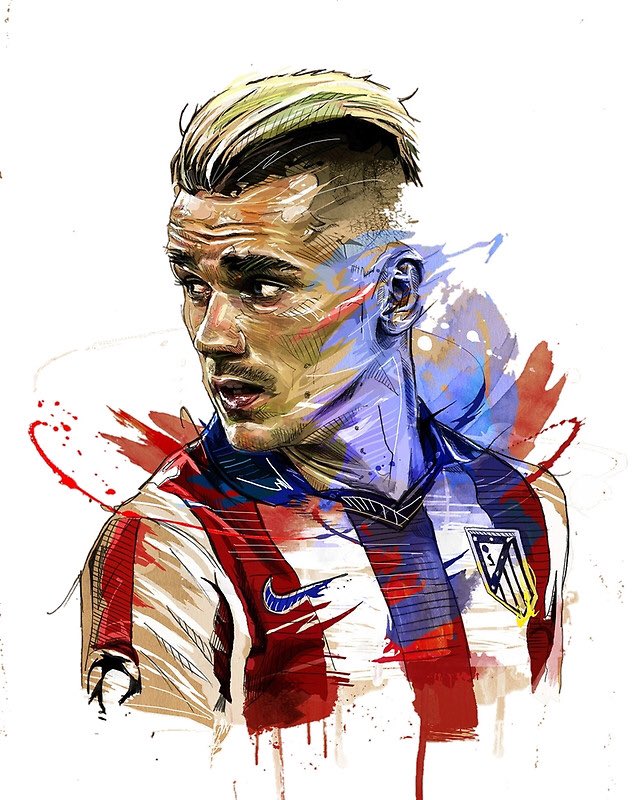 Happy Birthday 26th Antoine Griezmann Atletico Madrid. France 