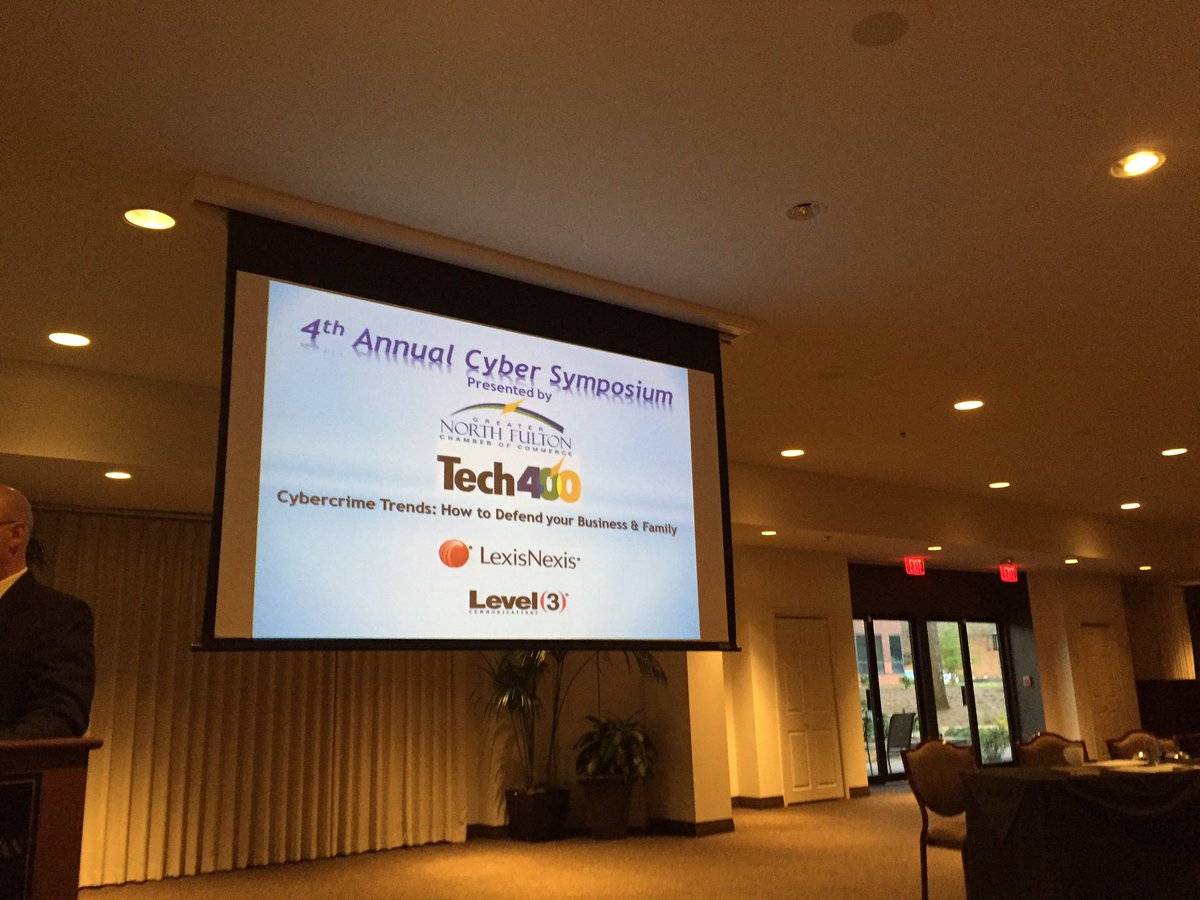 gnfcc's tweet image. Good morning from the 4th Annual Cyber Symposium Breakfast! @gnfcc  #Tech400