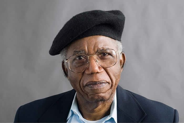 themarginalian's tweet photo. We lost Chinua Achebe 4 years ago today. His timely wisdom on how storytelling helps us survive life's rough patches https://t.co/p8PTbrU4Ze https://t.co/kF4A3C1dJ6