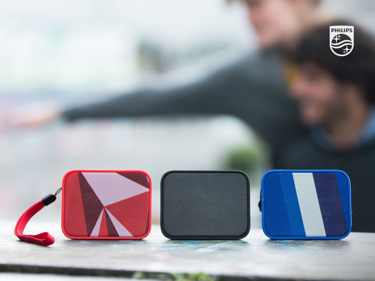 philips bt110 wireless portable speaker