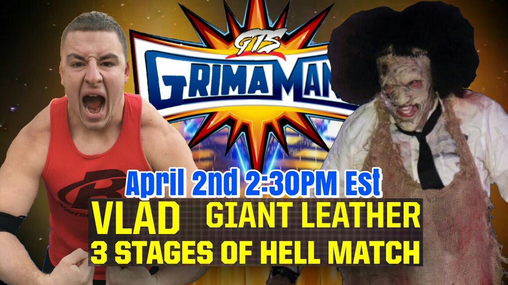 GrimsToyShow's tweet photo. MATCHES ANNOUNCED SO FAR FOR GRIMAMANIA and when they will AIR!!! MORE announcements this week!! https://t.co/HjARqRMud5