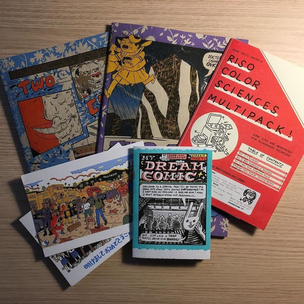 I just got an awesome bunch of comics by <a href="/ryancecil/">ryan cecil @ URUSEI YATSURA LESSGOOOO</a> This is pure gold, man! ift.tt/2nvULMm