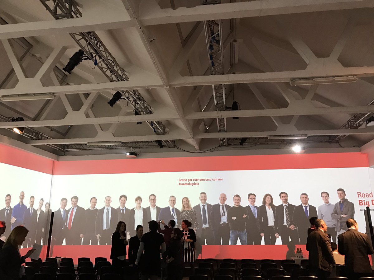 OracleItalia's tweet image. Grazie per aver percorso con noi #roadtobigdata