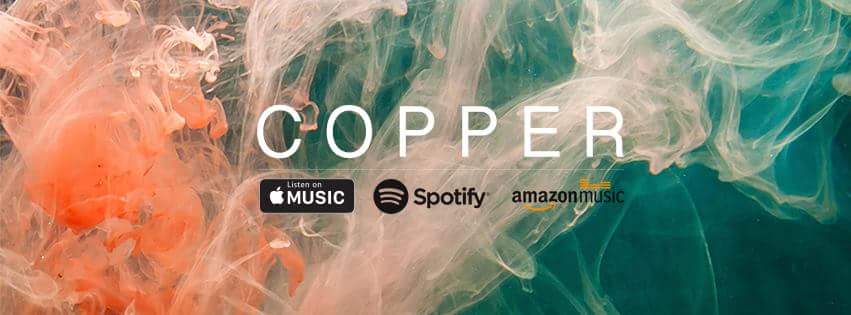 What's up twitter? Be sure to stream 'COPPER' on Spotify/Apple Music or you can purchase from Amazon Music! New music online 31/03 - V VEGA