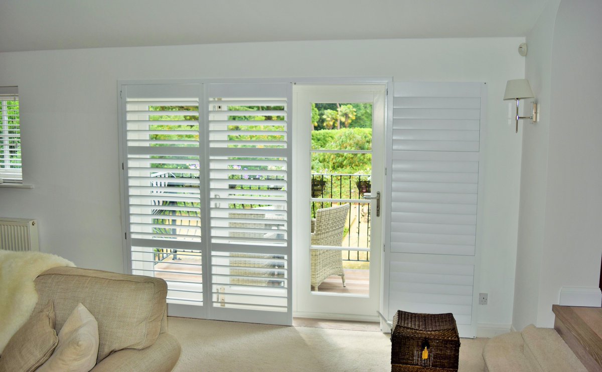 ShutterShackUK's tweet photo. Get ready for the summer! 
Plantation Shutters installed by The ShutterShack. 
Call us now for a free survey https://t.co/DrhXfBMhyK https://t.co/g5Dy5PZGCt