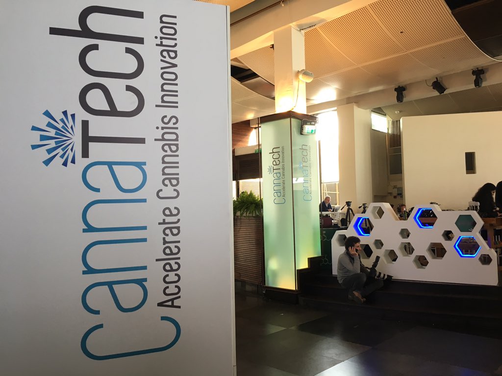 Excited to be here at <a href="/Canna_Tech/">Cannatech</a> 2017 in Tel Aviv, Israel! Lots of innovation and amazing people. Find us @MassRoots 🇮🇱✌🏾#cannatech #israel
