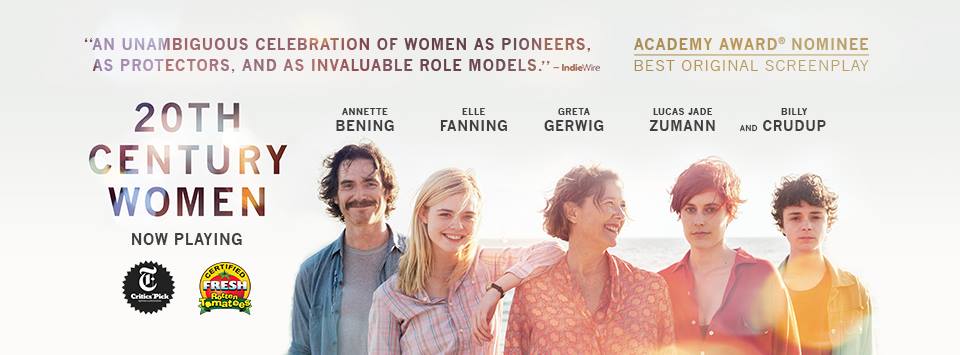 Tickets on sale now for our First Friday Film in April – <a href="/20thCentWomen/">20th Century Women</a>. Friday, April 7 at 6:30pm in <a href="/DowntownBGR/">Downtown Bangor</a>. …0thcenturywomen.brownpapertickets.com