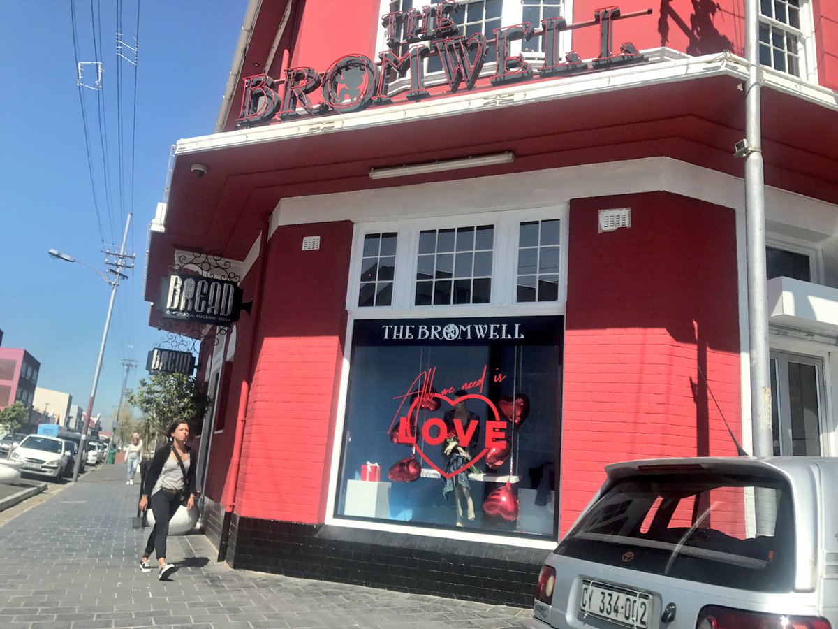 TsepangMolisana's tweet photo. Shopping for #MBFWCT at @The_Bromwell - Rossi says to stop working at Noon, so that we can have adequate time to do hair and make-up #protip https://t.co/4lgkfbbTl0