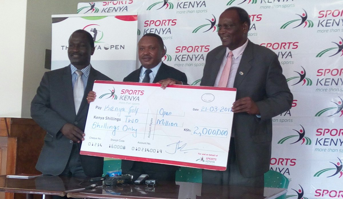 IMGKenya's tweet photo. .@sportskenya have unveiled a KES. 2 Million towards the support and allowances of team Kenya at #BKO2017 https://t.co/P4dVRJsOw5