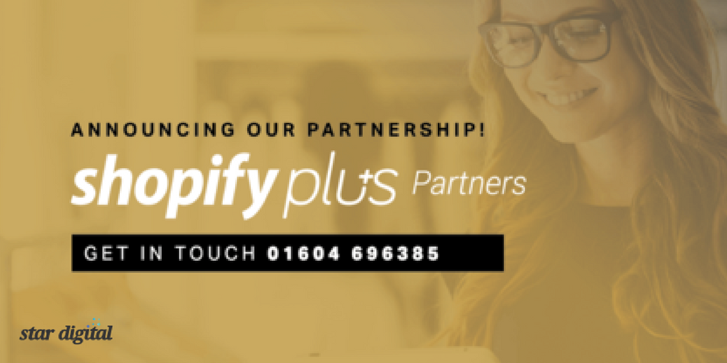 stardigitaluk's tweet photo. .@STARDIGITALUK are excited to announce we are now @ShopifyPlus partners!! #excitingtimesahead #Shopify #commerceagency https://t.co/quGLk2zvvt