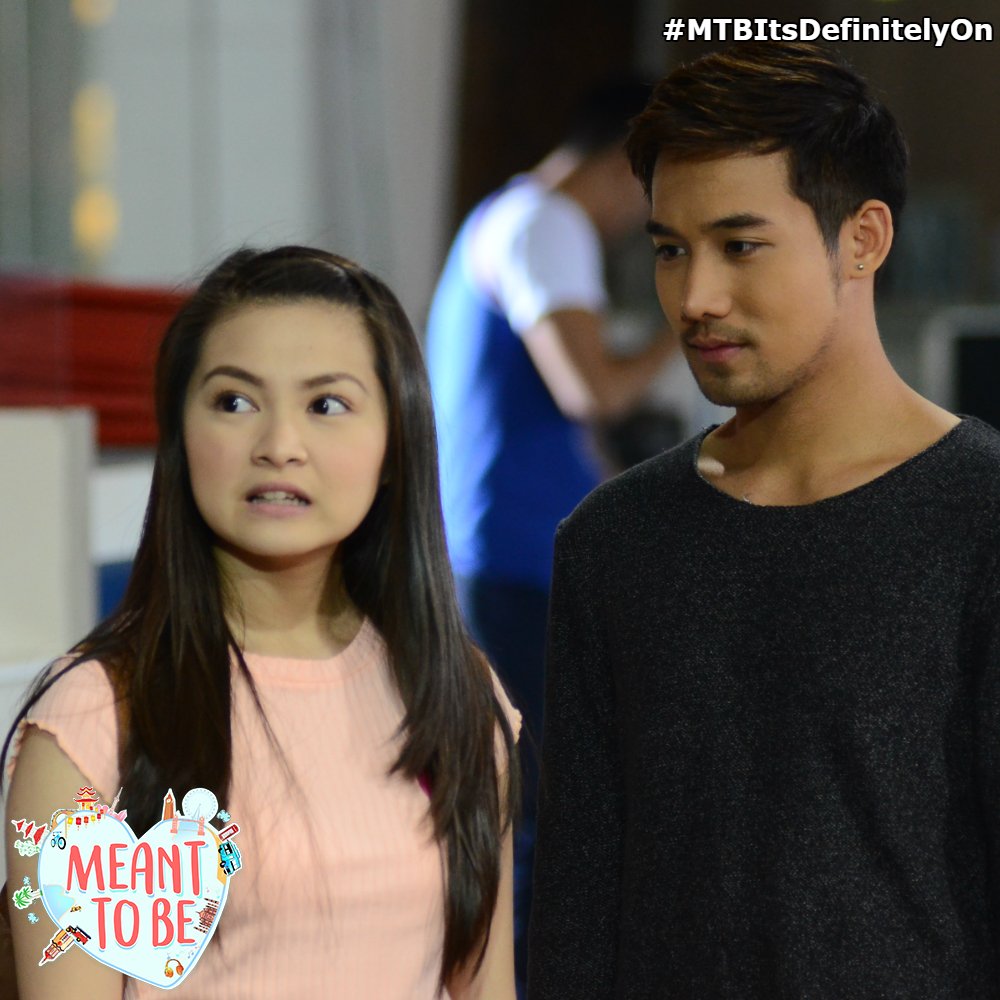 GMADrama's tweet photo. Mag-explain kayong dalawa! Saan kayo nanggaling? #MTBItsDefinitelyOn @akosiKenChan @dealwithBARBIE https://t.co/OJhA1fTtvO
