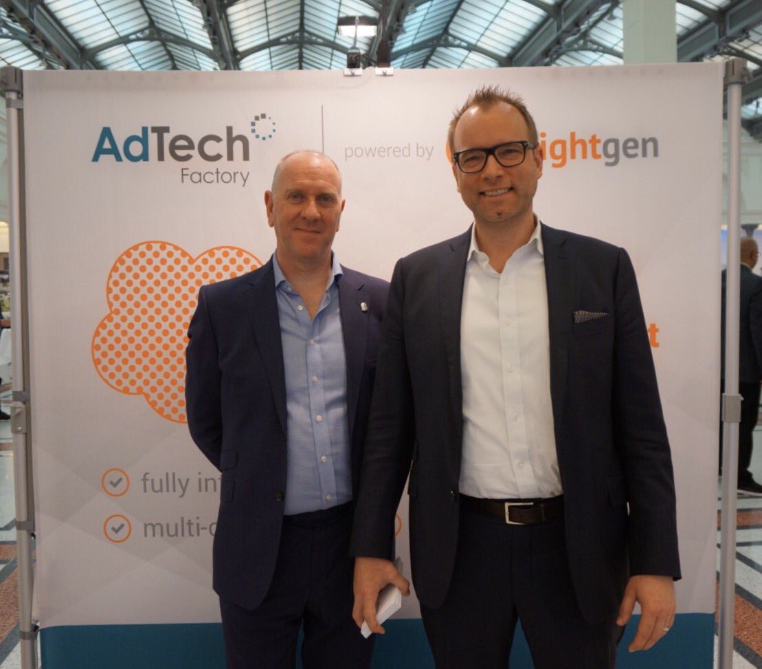 BrightGen's tweet photo. Mics are off, but we're here all day @SmithDuncan62 #AdTechFUTURE #DISummit #BrightMEDIA https://t.co/sx2ukNXlcP