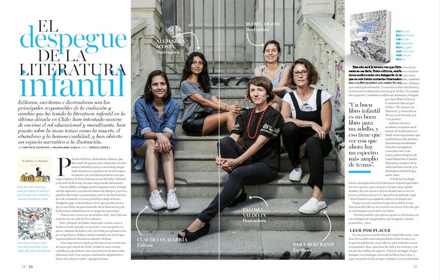 Capísimas!! hoy en <a href="/Revista_Ya/">Revista Ya</a> <a href="/bertrand_sara/">Sara Bertrand</a> <a href="/palomavaldivia/">paloma valdivia</a> @aleilustradora <a href="/GataGordaEd/">Gata Gorda Ediciones</a> Isabel Hojas <a href="/EdAmanuta/">Editorial Amanuta</a> <a href="/EkareSur/">Ediciones Ekaré Sur</a>