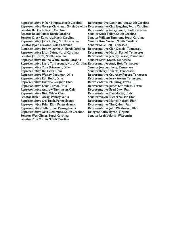 25 in #msleg sign letter urging freeze on Medicaid expansion enrollment; allow states to freeze enrollment; block new state expansion