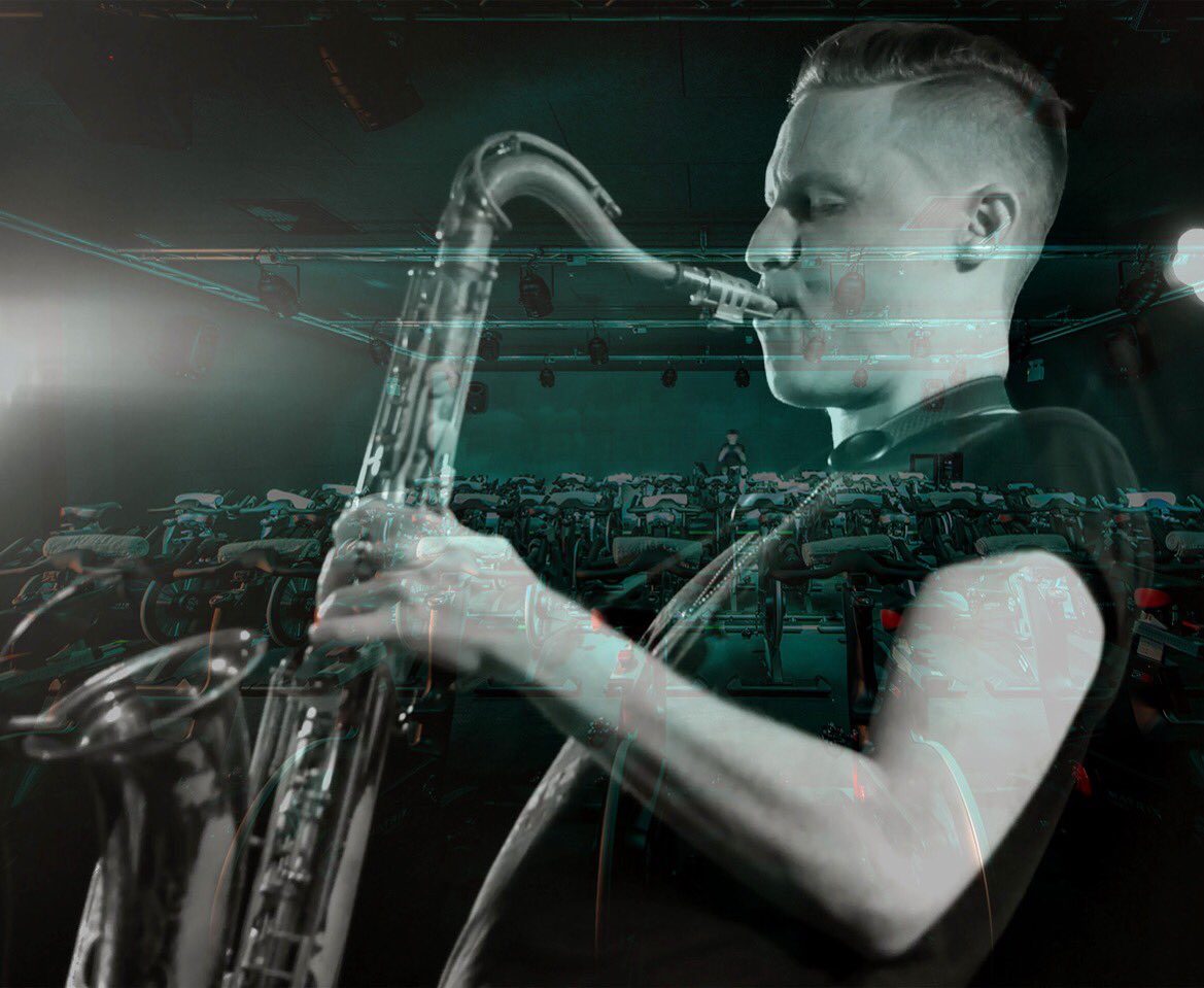 1Rebel_UK's tweet photo. LIVE RIDE IS BACK🎷It's time to sweat hard to the live beats of London's best saxophonists. Kicking off Thursday at 12.15. Book now #LiveRide https://t.co/VAnLFmwk22
