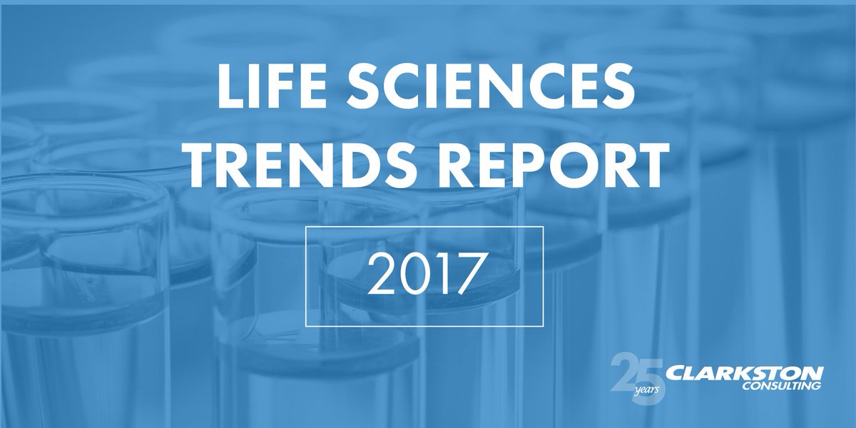 Clarkston_Inc's tweet photo. Clarkston's 2017 Life Sciences Trends Report - everything you want to know about the industry today in one place. https://t.co/mKmcFfacar https://t.co/ji9KazSsT9