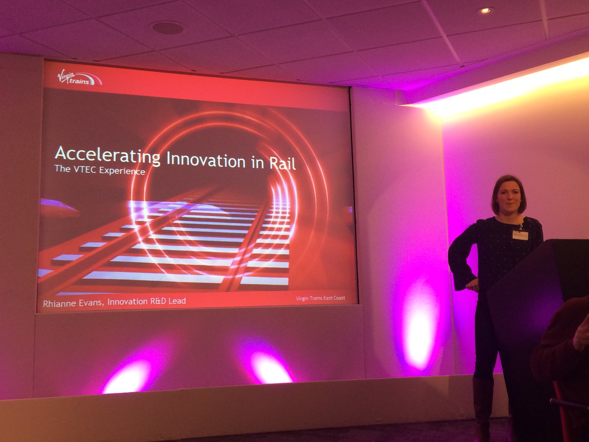 IUK_Connect's tweet photo. The #rail industry needs to innovate, we need to cater to different people with different experiences @VT_East_Coast #InnovationinRail https://t.co/brxGbwbW9S