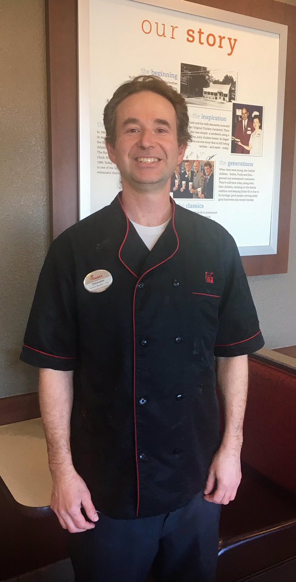 This weeks #TeamMemberTuesday is Christopher! He has been with us for 7 years! His Team Members describe him as happy and very kind! #TMT