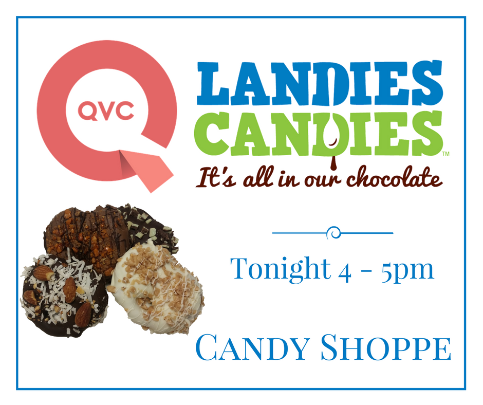 Our Candy Shoppe Collection 🍫 is back tonight at 4 - 5pm on QVC! 📺

Covered with your fav candy bars, then filled with delectable fillings!😋