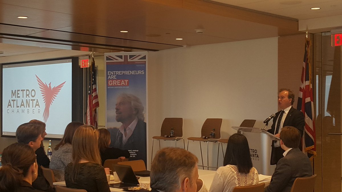 AtlantaMEP's tweet photo. @tradegovukATL @PilmoreBedford @atlchamber @Cityofatlanta for a great meeting about #NPHFemaleFounders and its connection to metro Atlanta. https://t.co/3qSeDf54p1