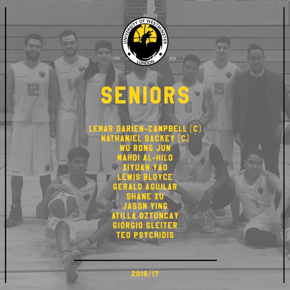 uwsubasketball's tweet photo. SENIORS are looking to lead ๐๐
Come down to Harrow Sports Hall to support as the Seniors take on the Freshers from 2pm
#StrengthInDragons https://t.co/IQa3OMKpAs