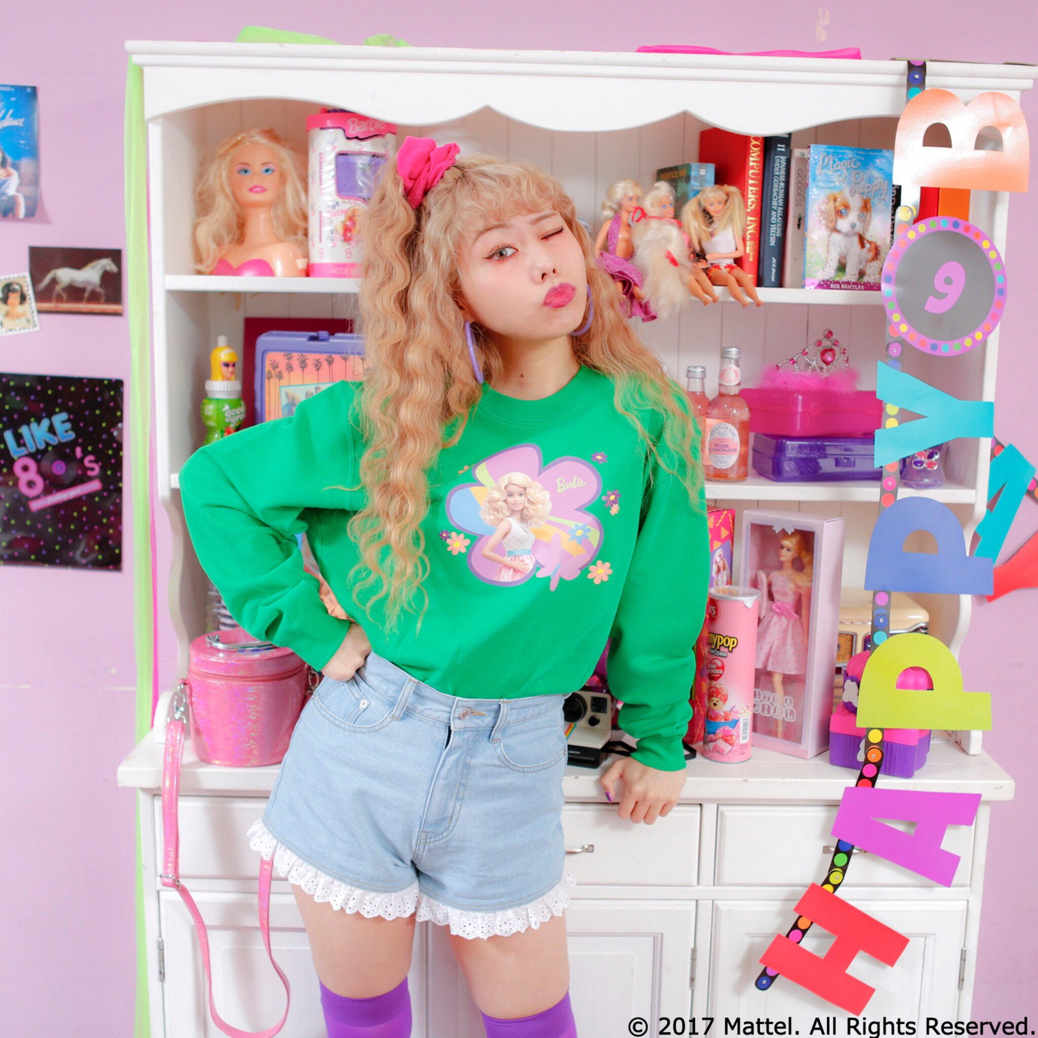 バービー PECO CLUB ブラックスウェット PECO CLUB - PECO CLUB バービースウェットの通販 by たか's