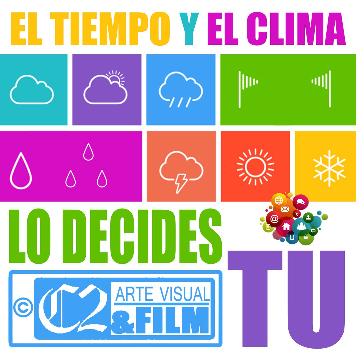 C2ARTEVISUALF's tweet photo. No cambiemos el clima, cambiemos el sistema!  #respira #vive #diseñografico #produccion #imagencorporativa #fotografia #video #marketing https://t.co/a6emkNUHBC