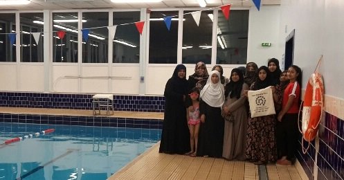 SFootballWales's tweet photo. Some great work being done with @SportsBme particularly our Women Only Swim classes on Friday Nights @sport_wales #kicksomeballs https://t.co/35iQF3i2Ge