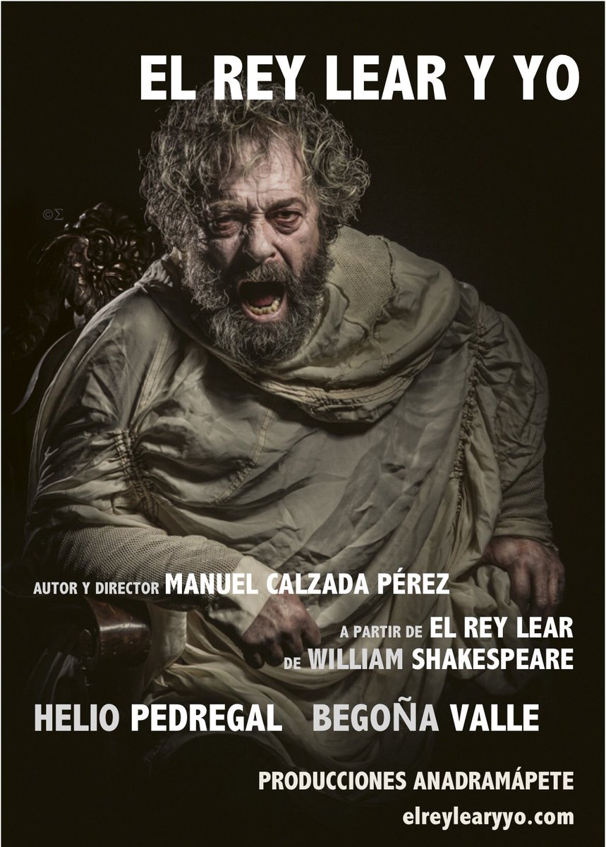 Dridam_Radio's tweet photo. «#ElReyLearyYo», una delicatessen bajo la dirección de #ManuelCalzada en la Sala #Arapiles16 https://t.co/qwk0PyZaEF #FelizMartes #teatreros https://t.co/afe1365ZHE