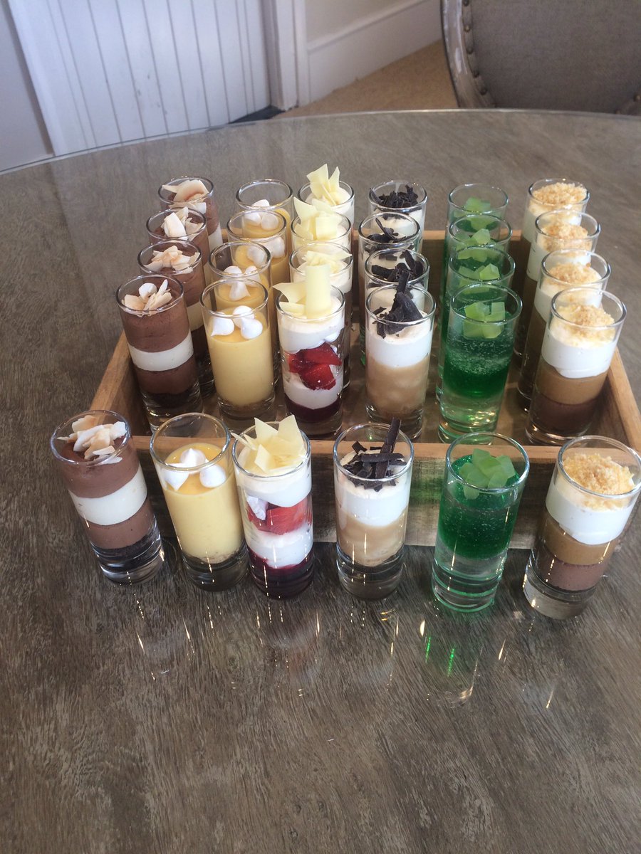 julianchenery's tweet photo. Pudding tastings for #30Fest https://t.co/4gVMGtKzhk