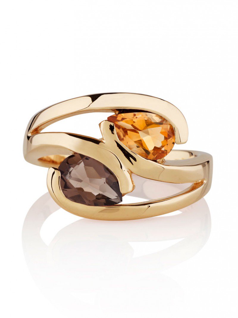 Let yourself be tempted by our gold Love Brids ring. £135.00 bit.ly/1p4803L