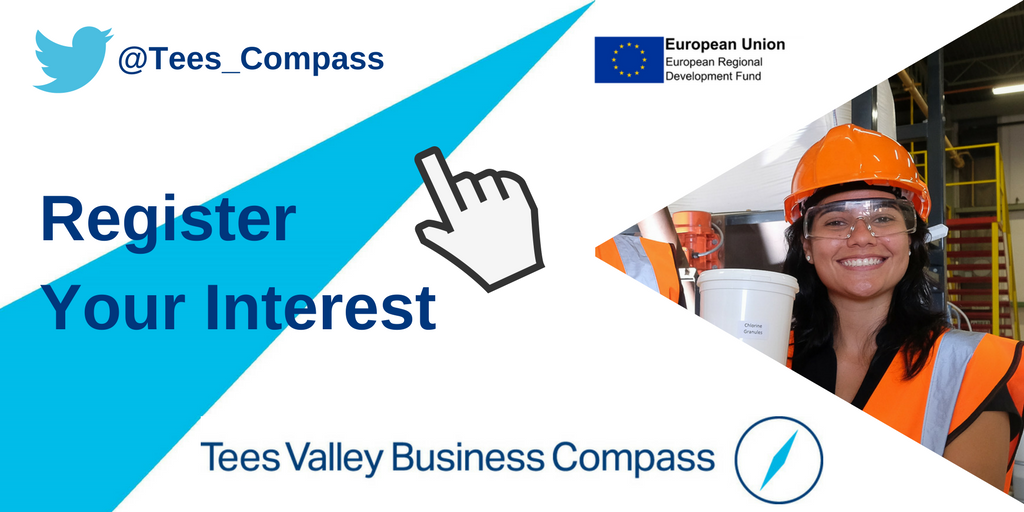 Register your interest here teesbusinesscompass.co.uk/registeryourin… if you'd like to know more about the new @Tees_Compass #TVBCProgrammes for 2017!