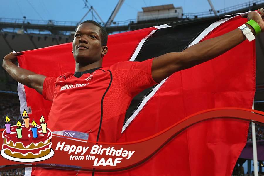 Happy birthday to 2012 Olympic javelin champion Keshorn Walcott! 
