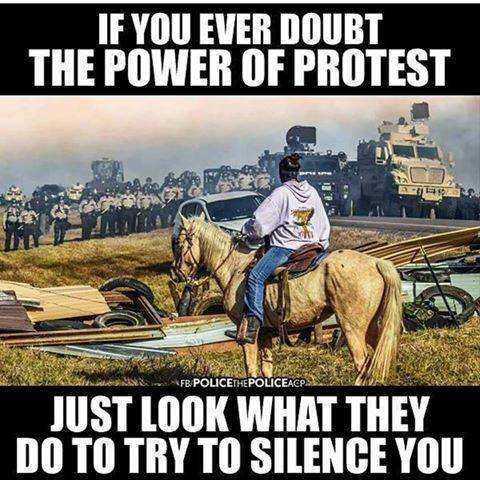 GrantusM's tweet photo. The Power of Protest.
#mniwiconi #WaterIsLife #ReZpectOurWater #NoDAPL #NoKXL #divest #standingrock https://t.co/NVbIDEzCNN