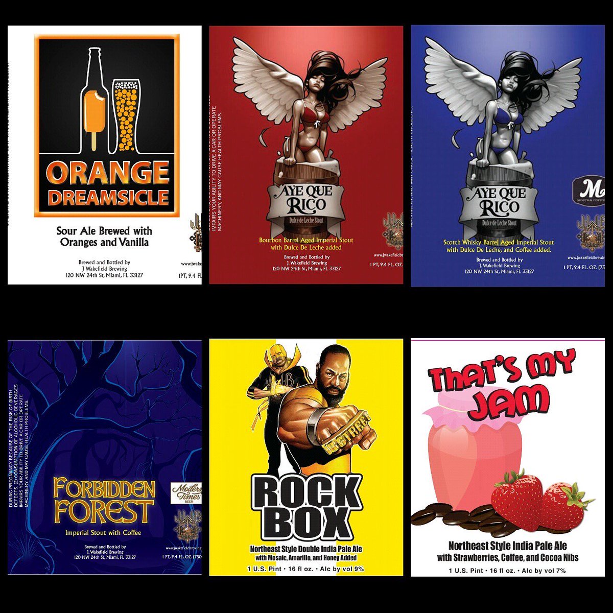 To-do: Get in line Sat <a href="/JWBrewing/">Jwbrewing</a> 6 beers: Ay Que Rico, Orange Dreamsicle Sour ale, Forbidden Forest collab, Rock Box &amp; That’s My Jam IPA