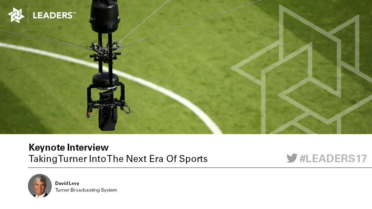 LeadersBiz's tweet image. David Levy @Turner kicks off the Leaders Sport Business Summit in New York #Leaders17